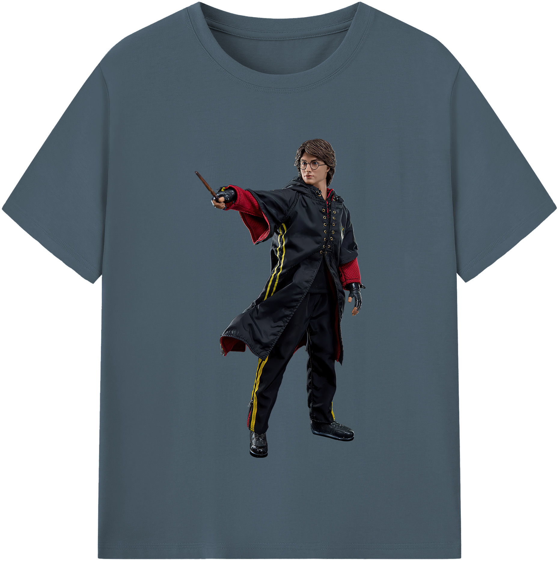 （画像用） Harry Potter ハリー・ポッターシリーズ 綿100％半袖Tシャツ（フロントプリント）